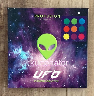 Profusion UFO 9-Pan Eyeshadow Palette NEW Halloween 2021