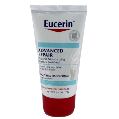 Eucerin Advanced Repair Natural Moisturizing Hand Creme  2.7 oz