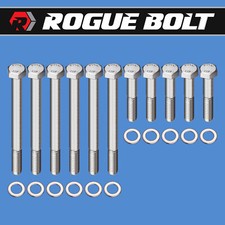 BBF WATER PUMP BOLTS HEX STAINLESS STEEL KIT BIG BLOCK FORD 429 460 CAR F-SERIES