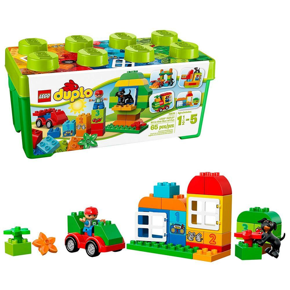 レゴ BASIC / SYSTEM / duplo（約600ピース）ケース付き Lego Duplo Basic Set 5486-1 Fun With Duplo Bricks 100