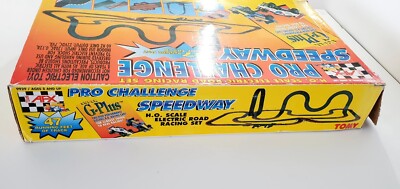 BOX ONLY - NO PARTS - TOMY 1997 TEAM AFX PRO CHALLENGE SPEEDWAY
