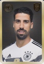 Ferrero Team Cards Fußball WM 2018 Sami Khedira Sammelbild NEU Duplo Hanuta