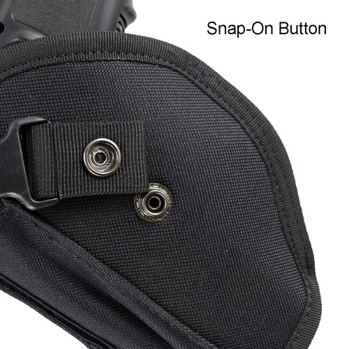 Tactical Right Adjustable Belt Holster with Mag Pouch for G17 Medium Handguns - Picture 5 of 9