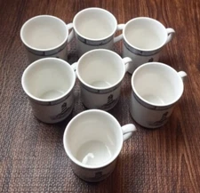 Lighthouse coffee mugs set of 7