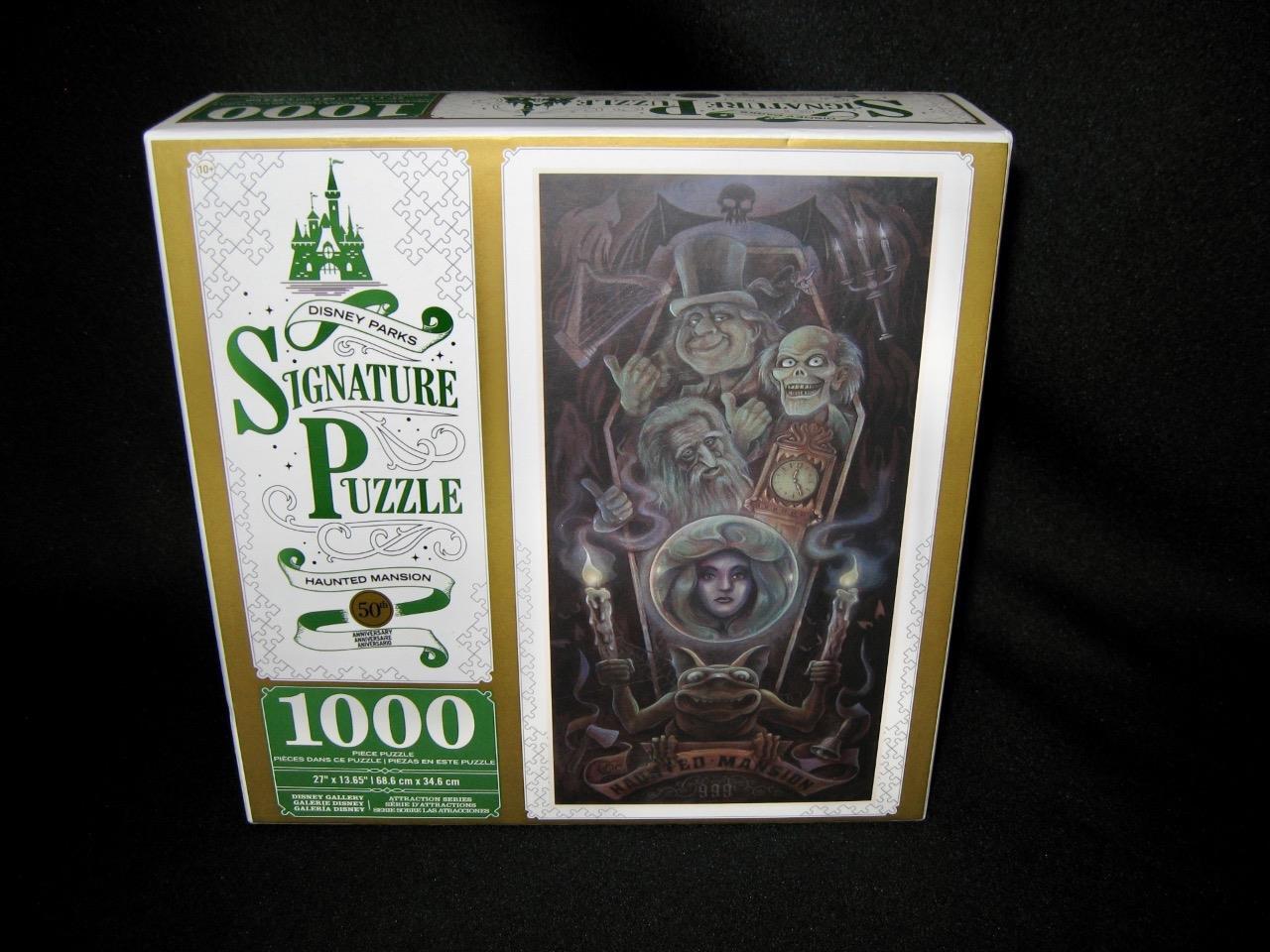 NEW Disney Parks Signature Puzzle HAUNTED MANSION 50th Anniversary 1000