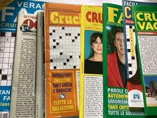 Lotto 15€ di ENIGMISTICA  CRUCIVERBA  edicola STOCK RIVISTE NUOVE miste casuali