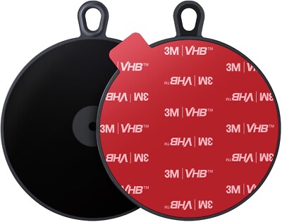 ''Pop-tech 95mm Dash Suction Cup Mounting Disk: Car Mount Adhesive Dashboard Pad