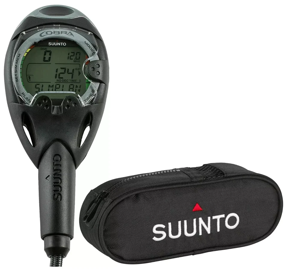 Suunto Cobra Tauchcomputer Air Integrierte Konsole RGBM Nitrox Gauge + Extra Batt