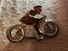Vintage Barclay Motorcycle Rider Sweet Condition