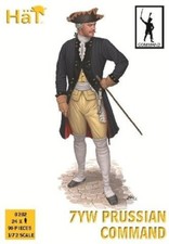 Hat industries 1/72 7 Years War Prussian Infantry Command 24fg HAT8282