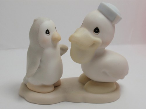 Precious Moments figurine Yer A Pel-I-Can Count On BC942 penguin and pelican box - Picture 3 of 12