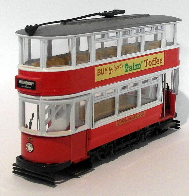 Corgi 1/76 Scale Diecast 36701 - Fully Closed Tram - London - Image 2 of 2