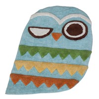 Creative Bath Products Give A Hoot Bath Rug Creative Bath Products Give A Hoot Bath Rug