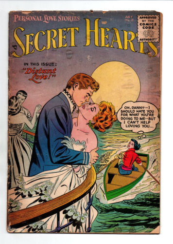 Secret Hearts #28 - John Romita - Romance - DC Comics - 1955 - FR - Photo 1/5