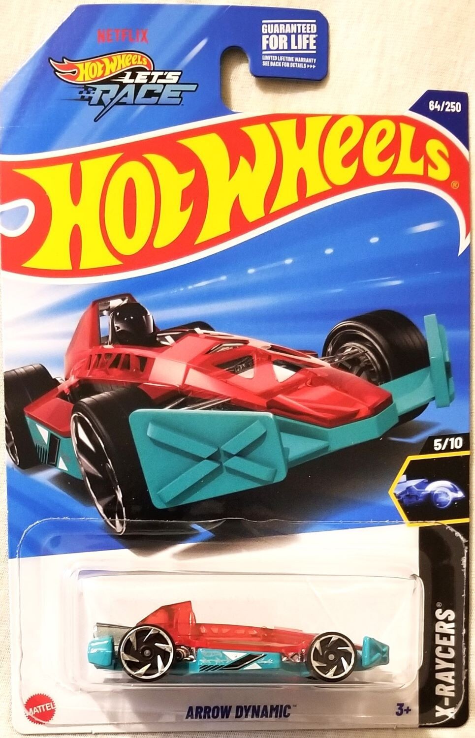 Hot Wheels - 2025 X-Raycers 5/10 Arrow Dynamic 64/250 (BBHYX10)