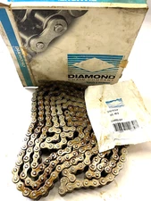 DIAMOND CHAIN CO #40-2 RIV 10' CHAIN X-5466-010