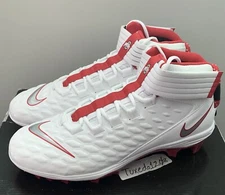 DS Nike Force Savage Pro 2 sz12 Ohio State Buckeyes Football Cleats CI9869 111