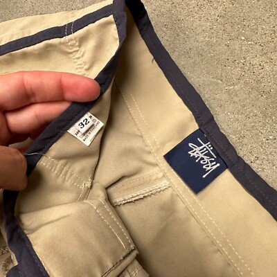 L*u様 USA製 90s〜 old stussy バギー ワイド 膝下 ショー L*u様 USA製