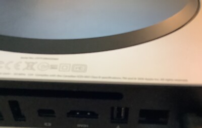 Apple Mac mini A1347 Desktop - MC438LL/A (June, 2010) for sale