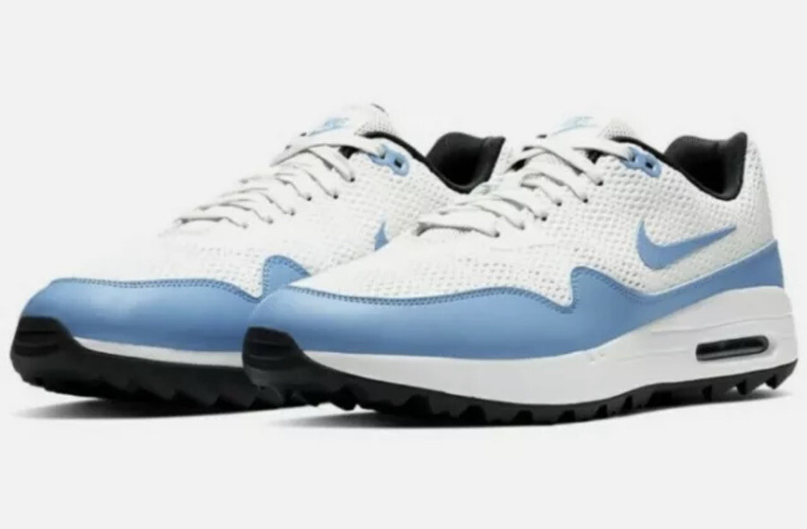Nike Air Max 1 G Spikeless Golf Shoes CI7576-101 University Blue