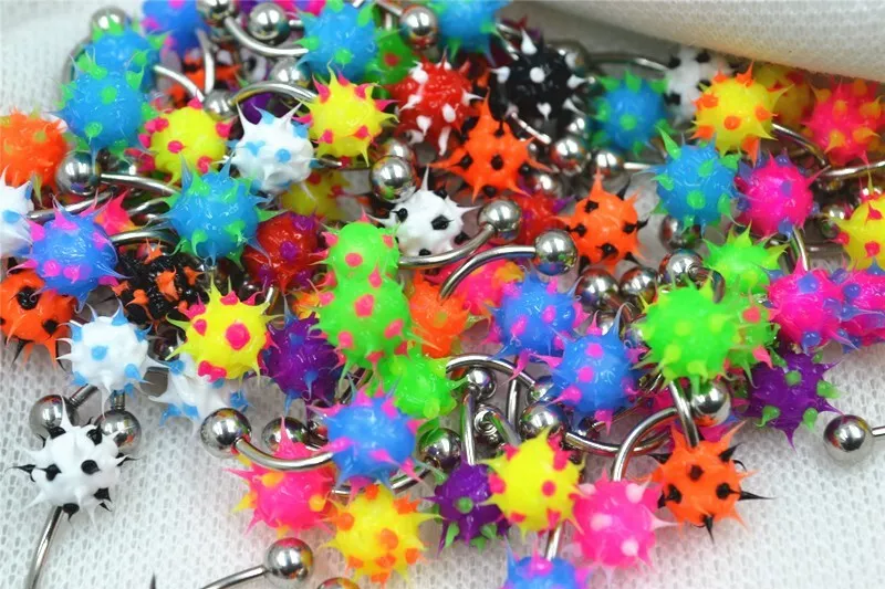 Spike belly 2024 button rings
