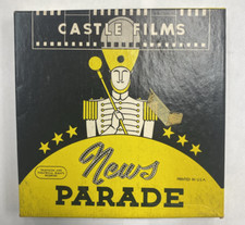 NEWS PARADE OF 1946, CASTLE FILMS 163 8MM MOVIE COMPLETE EDITION
