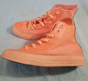 boys orange converse