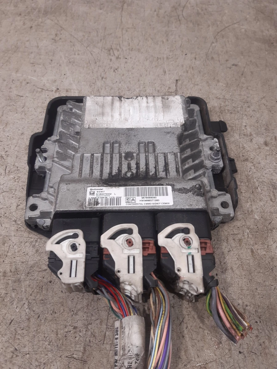2010 PEUGEOT 3008 1.6 HDI ENGINE ECU 9678686080 HW9666571380 | eBay