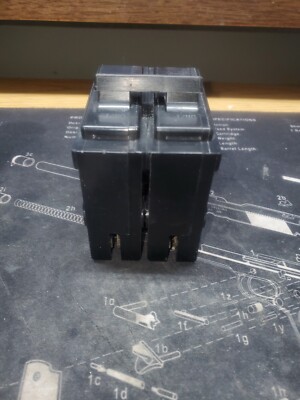 Challenger C225 120/240V Main Breaker - Black (Working condition)