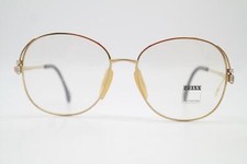 Vintage Zeiss 6430 Gold Oval Eyeglasses