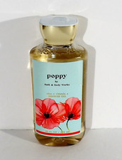 Bath  Body Works Poppy Aloe  Vitamin E Shower Gel 10 oz SEALED