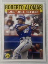ROBERTO ALOMAR - 2021 Topps Series 2 - 1986 All Star Insert - 86AS-47 -Blue Jays