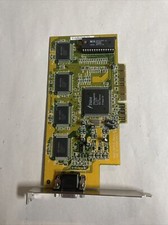 Trident AGP-9710 Rev A PCI AGP 3D Image 9750 Video Graphics Card MB155