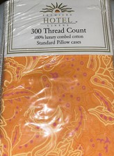 Premier Hotel Linens 300 Thread Count Cotton Standard Size Pillow Cases
