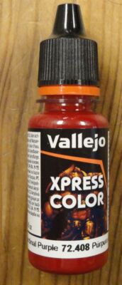 Vallejo Cardinal Purple XPress Color Miniatures Paint 18ml VAL72408 ...