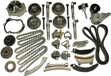 Engine Timing Chain and Accessory Drive Belt Kit with Water Pump 9-0753SK6