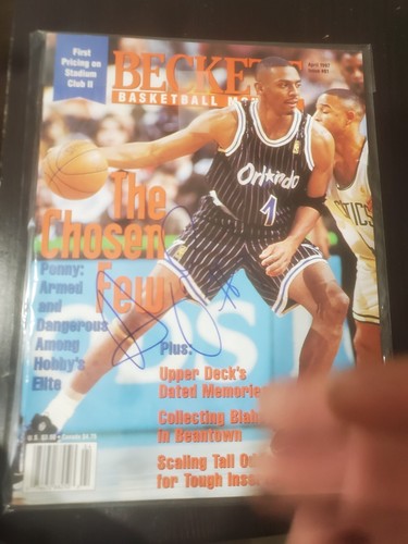 Maillot Orlando Magic Signé Anfernee 'Penny' Hardaway - Authentifié Beckett