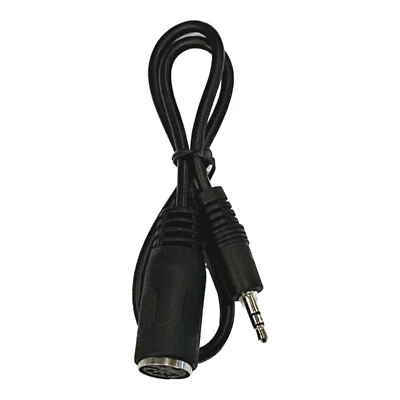 KURRENT ELECTRIC MIDI Type A Female to 3.5mm TRS Male Cable 14 Inch Adapter for Synthesizer, Drum