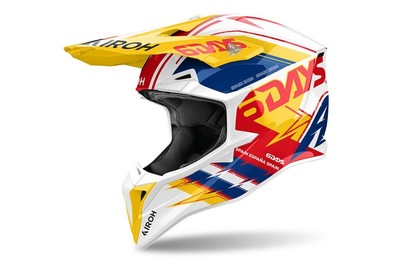Off-Road Helmet Airoh WRAAAP 6DAYS SPAIN 2024 Gloss