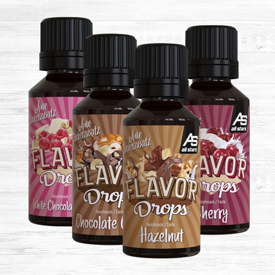 All Stars Flavor Drops 30ml 116,33 €/1l flüssige Aromen (MHD-Angebot 08.2025)