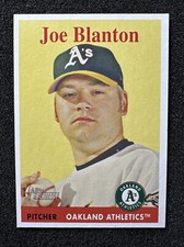 JOE BLANTON #135 2007 Topps Heritage QTY Oakland Athletics