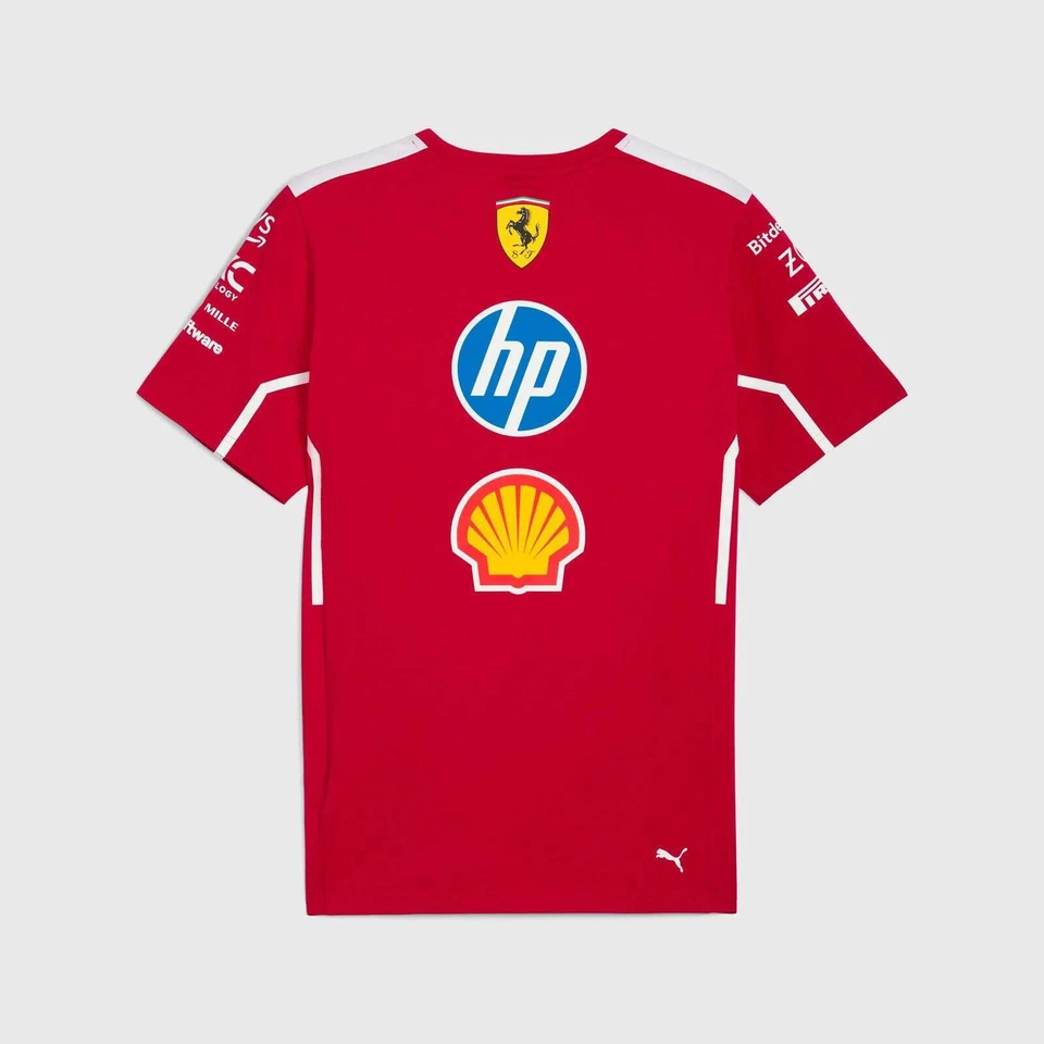 Scuderia Ferrari F1 Ladies Team Tee Red - Image 2 of 2