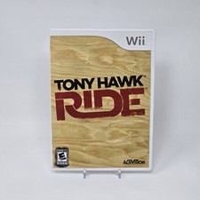 Tony Hawk: Ride Nintendo Wii Case  Disc TESTED
