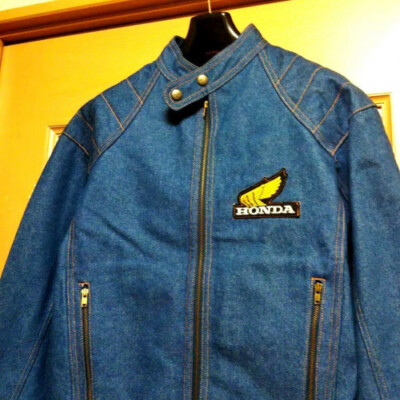 Unused Honda 80s 90s vintage riders denim jacket Size M Unused Honda 80s 90s vintage riders denim jacket Size M
