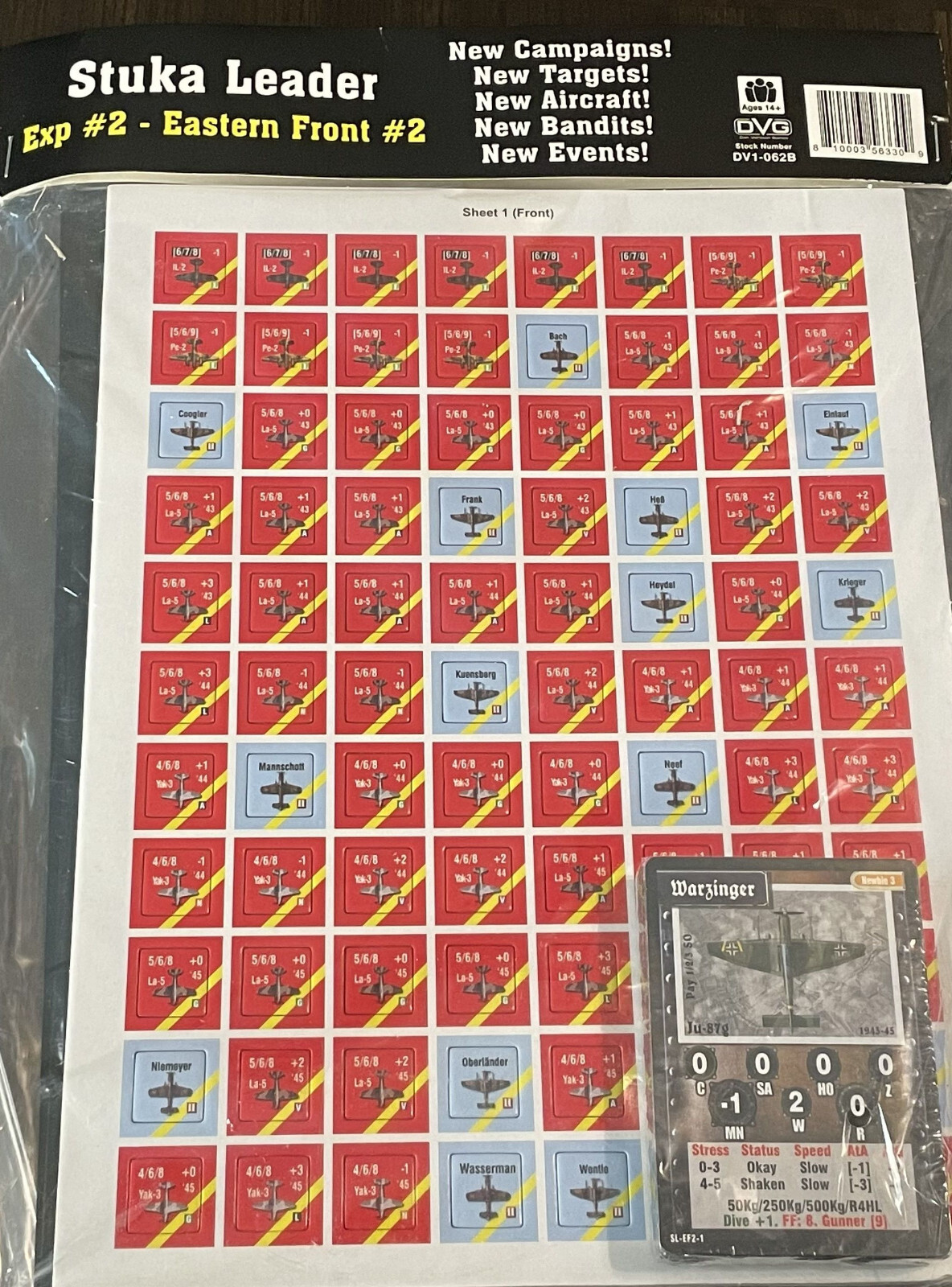 Лидер DVG Stuka: Расширение №2 - Новинка Eastern Front №2 в быстрой доставке Ziploc