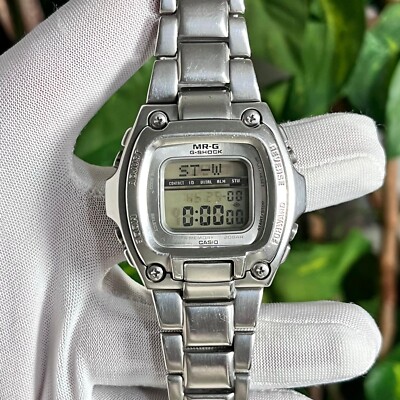 Vintage Casio MR-G Digital G-Shock 20 Bar Japan Made Men Watch MRG