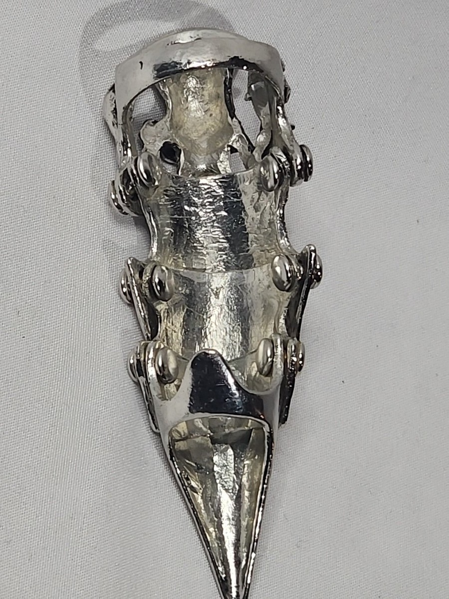Metal Skull Claw Medieval 3 Jointed Cosplay Ring | eBay