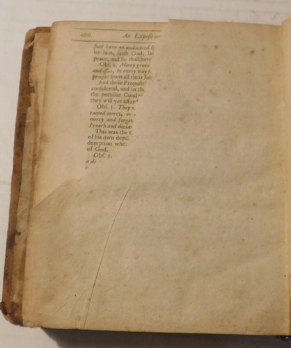 1680 PRACTICAL EXPOSITION ON THE CXXXth PSALM by John Owen, SAMUEL BUELL'S copy - Imagen 9 de 10