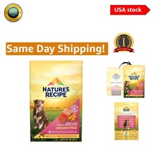 Grain-Free Salmon, Sweet Potato & Pumpkin Dry Dog Food - 12 lb Luxury Bag 4.75 per pound