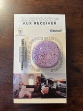 Bluetooth Aux Receiver Make Any Aux Device Bluetooth Compatible Purple